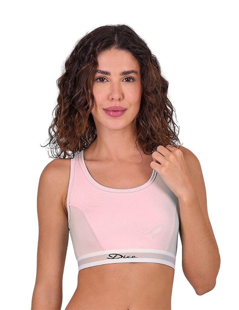 DICE Women Soft Non Padded Bra Bundle of 3 Different Colors - Image 5